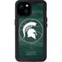 Michigan State University Basketball Courtside iPhone 15 Plus Waterproof Case